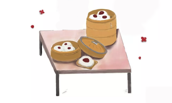过年了难忘小时候娘蒸花糕的情景
