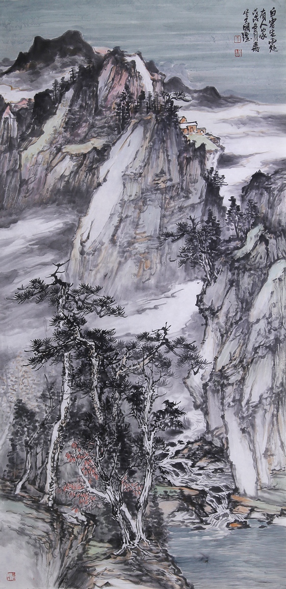 山水画家|李国强|李国强|画家|山水_新浪新闻