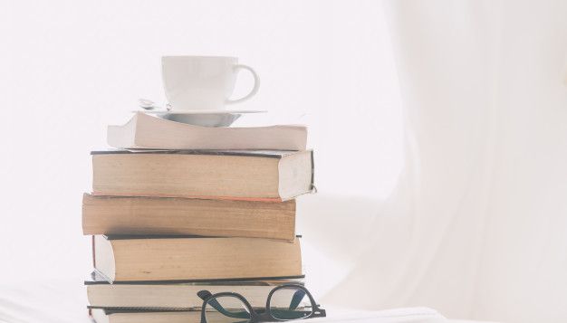 书本类ppt背景图片读一本好书就像与一位高尚的人谈话