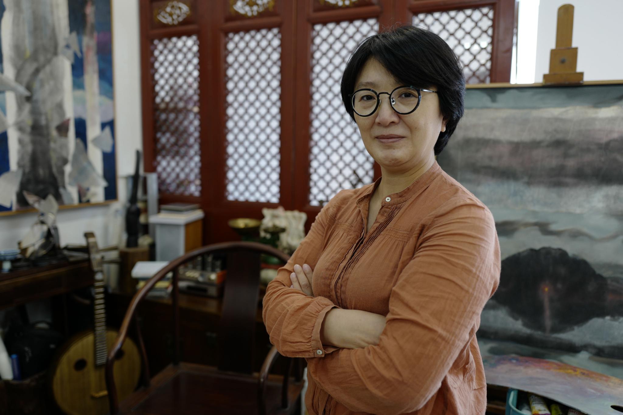 笔墨生机当代女画家王育红中国画作品赏析