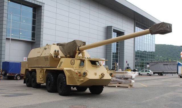 东欧小国研制的新型155毫米卡车炮单价到达800多万美元一门