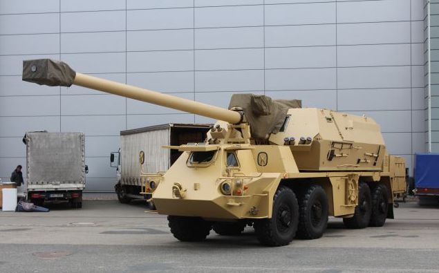 东欧小国研制的新型155毫米卡车炮单价到达800多万美元一门