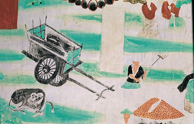 敦煌文物珍品：《弥勒下生经变白描稿》|弥勒下生经变白描稿|幞头|画稿_新浪新闻