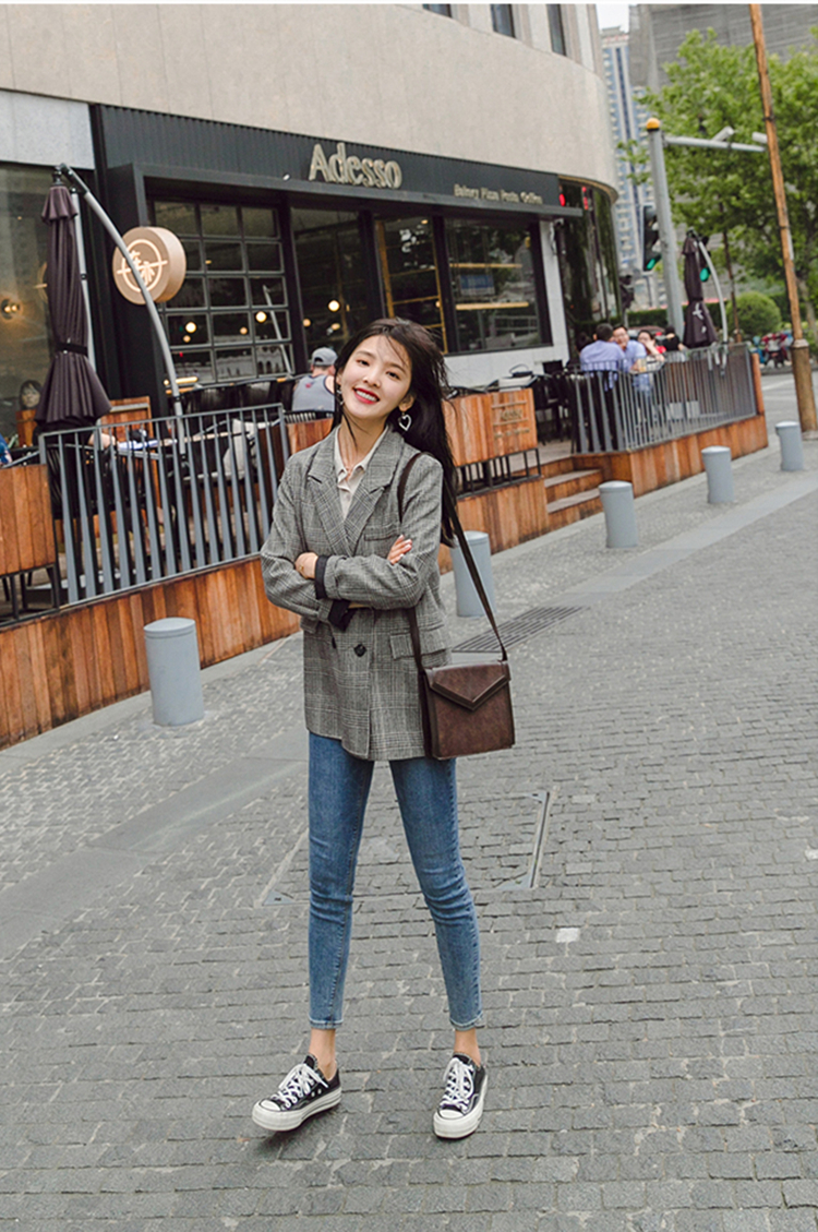 春装潮流穿搭:17套韩范十足的西装外套搭配,轻松穿出时尚感!