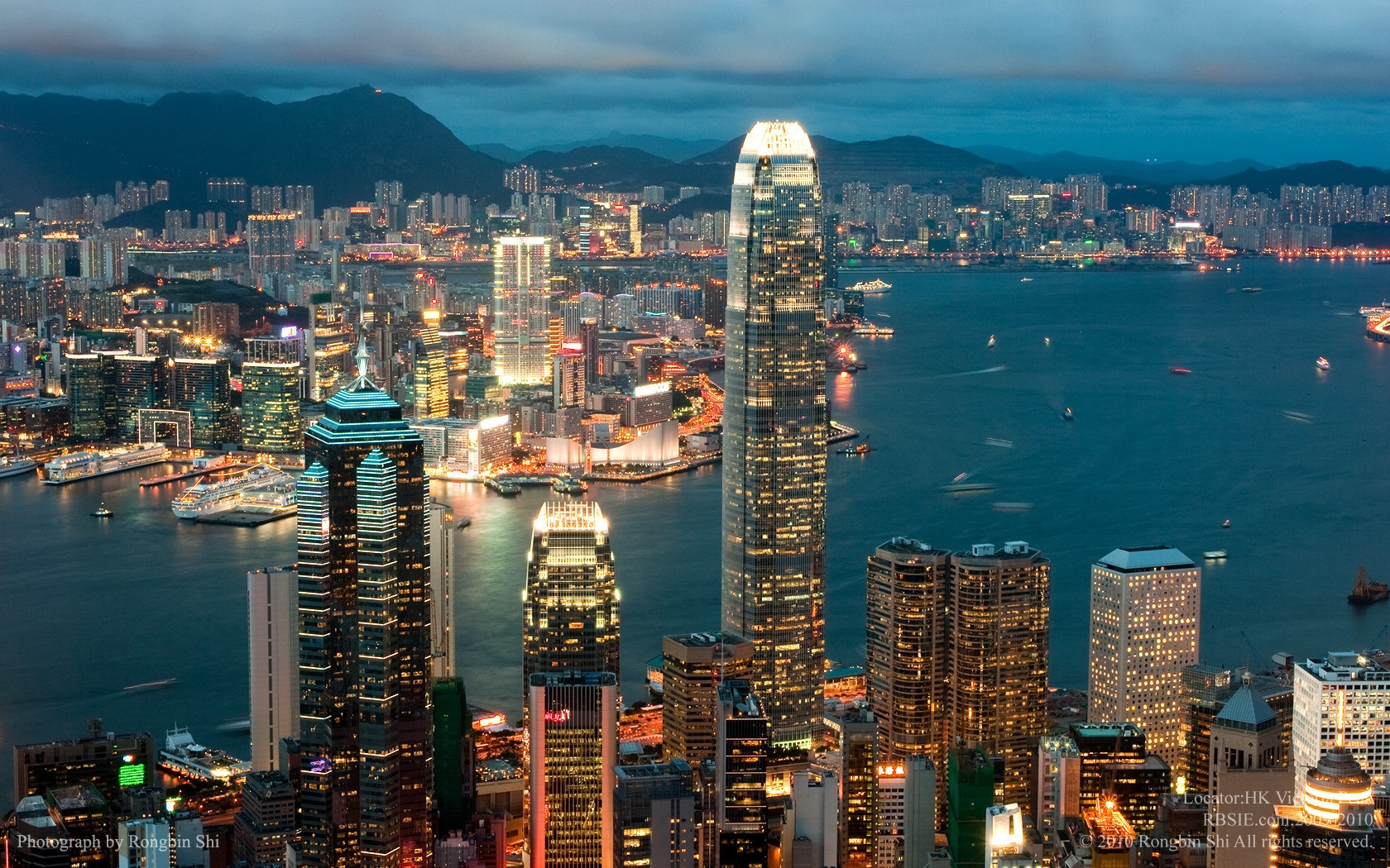 一组上海和香港的对比照相差很大吗