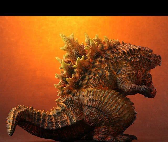 像极了年兽,x-plus《哥斯拉2:怪兽之王》红莲哥斯拉