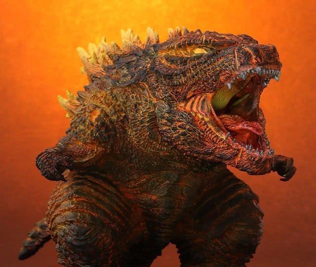 像极了年兽,x-plus《哥斯拉2:怪兽之王》红莲哥斯拉