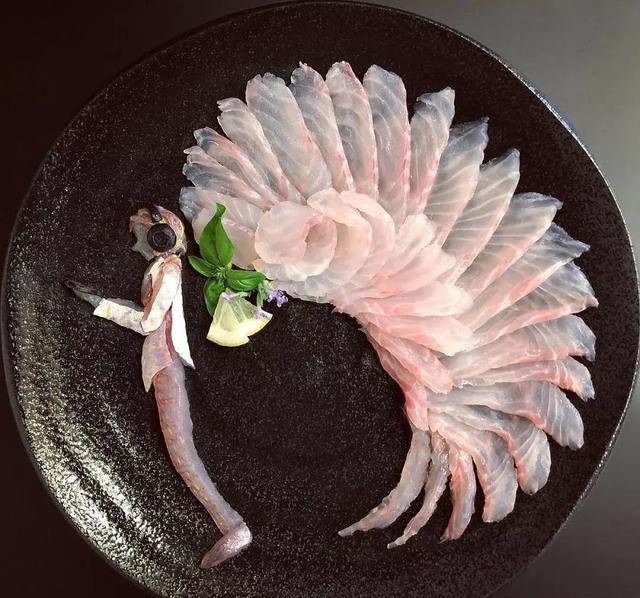 浮夸成这样不舍得吃啊35个美到让人不敢下口的生鱼片摆盘艺术