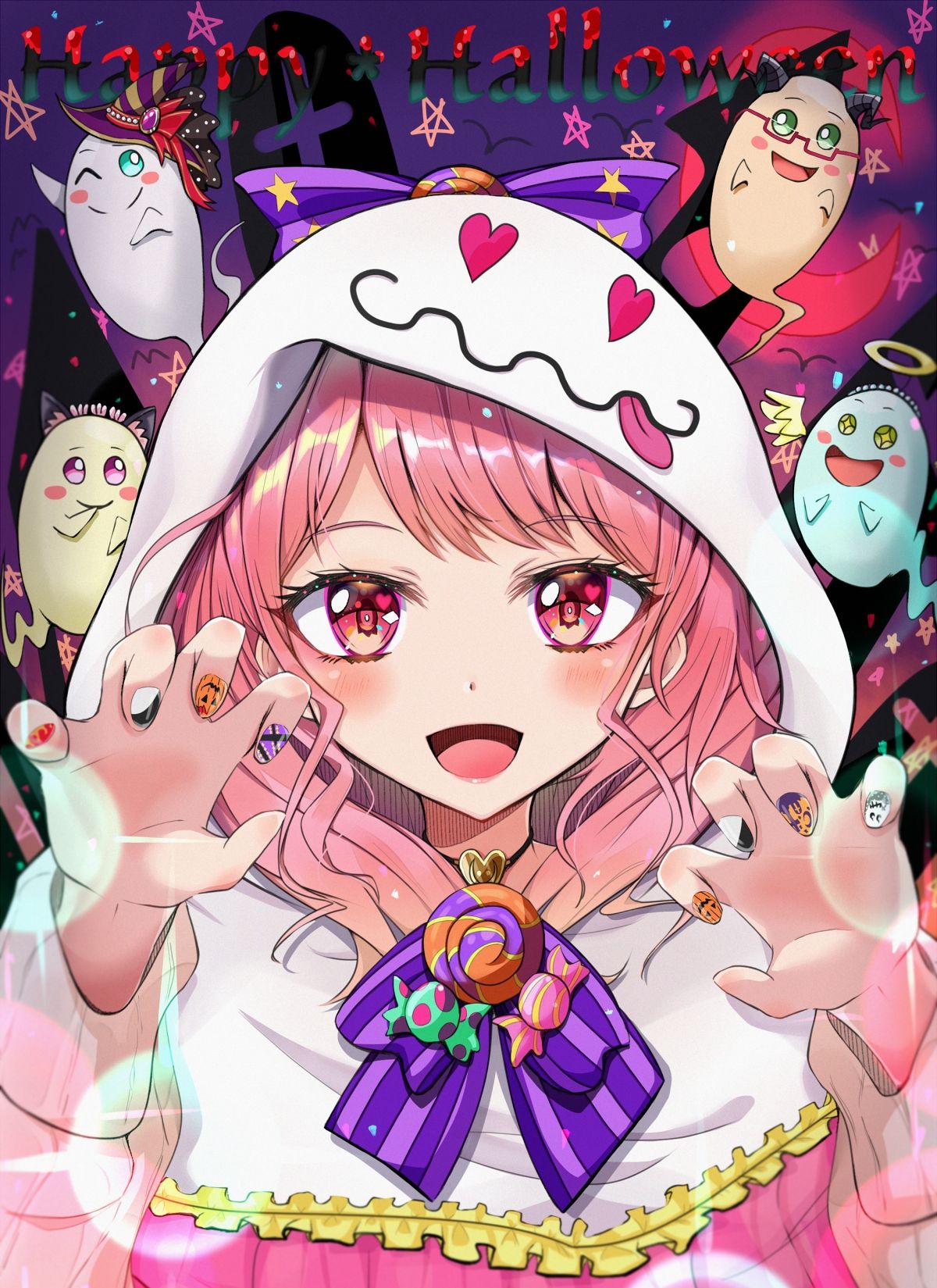 日本插画师画风相当美型的作品人物造型个个都是女神级别