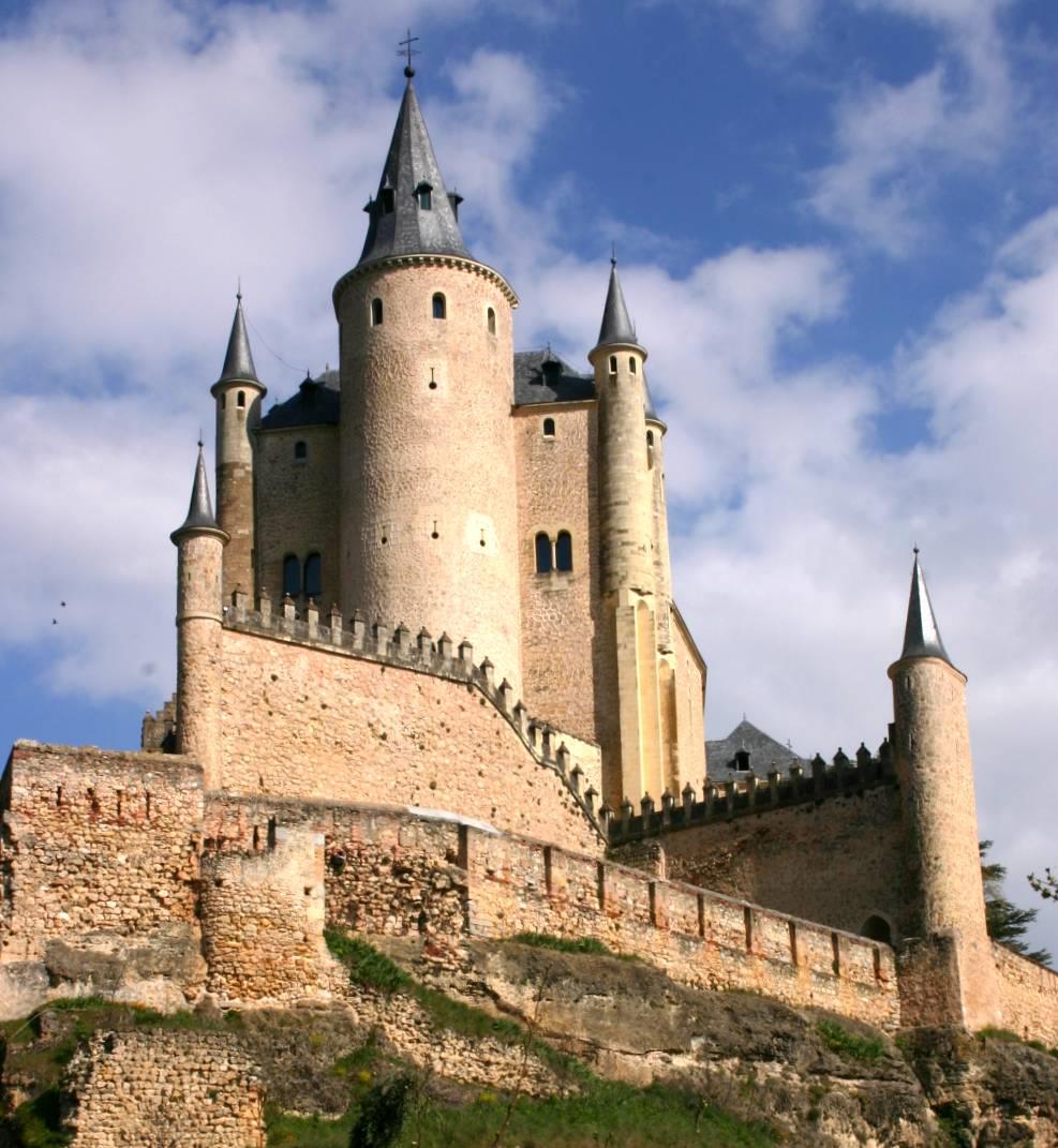 西班牙"最雄伟"古堡,塞哥维亚城堡,世界十大古堡之一