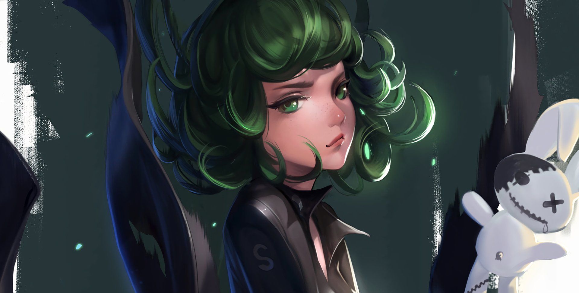 一拳超人龙卷全彩清碳壁纸,喜欢就抱走当壁纸!