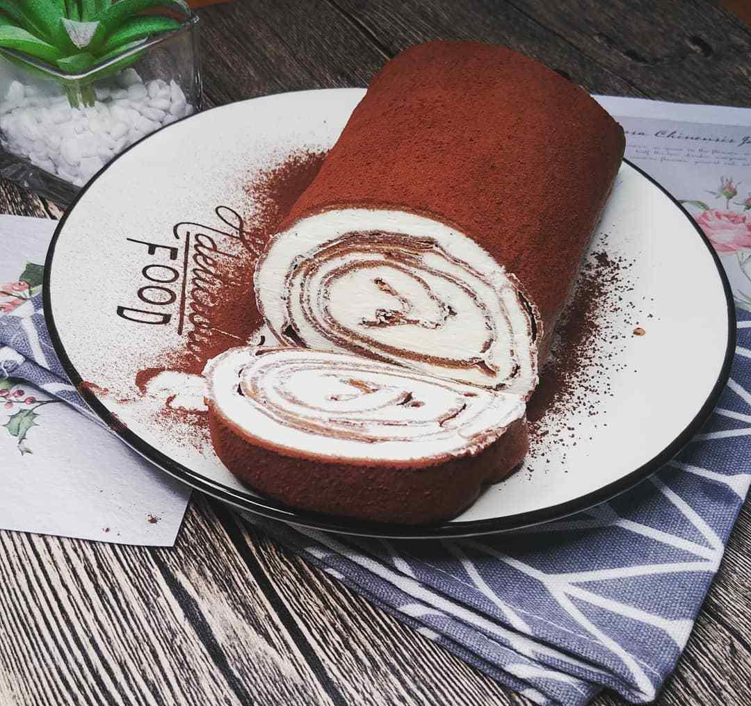 千层蛋糕懒人版网红脏脏卷,自己在家做,简直不要太感动