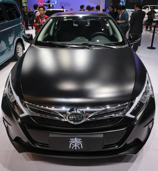 比亚迪秦pro燃油版 加速很快.外观炫酷