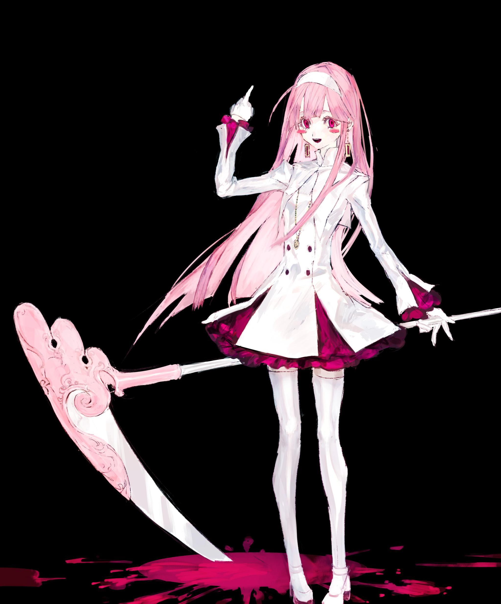 二次元黑暗系小姐姐壁纸经此一别各自珍重