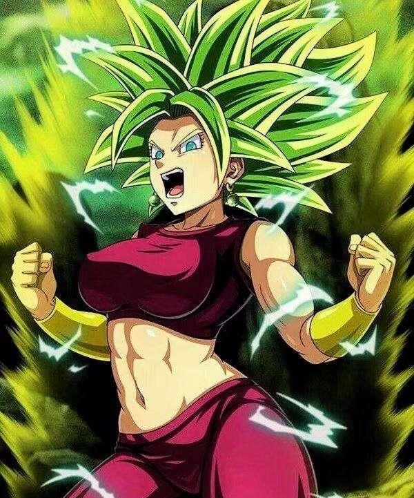 然后我们再来分析一下变身状态,开尔在第六宇宙就是赛亚人,但是一直