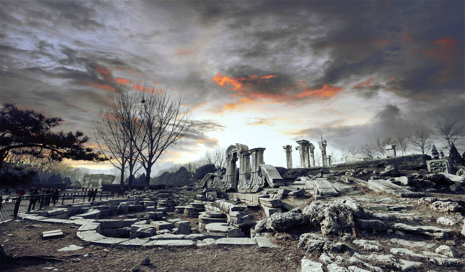 圆明园十二生肖龙首首次现身与八国联军火烧圆明园之真相