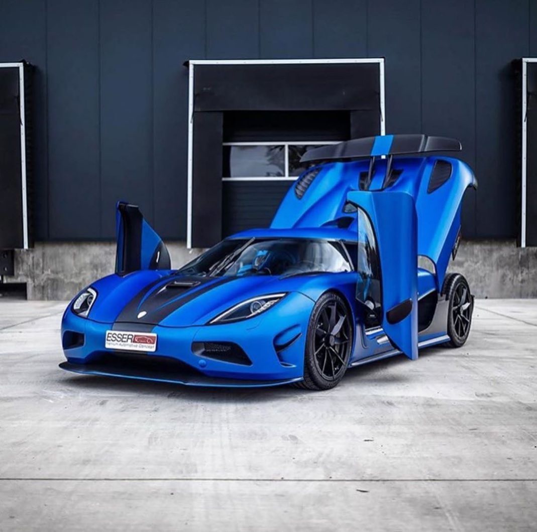 科尼赛克agera实车简洁大气的运动感