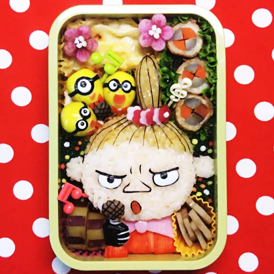 日本妈妈便当神还原卡通人物,网友:别人家的妈妈真好