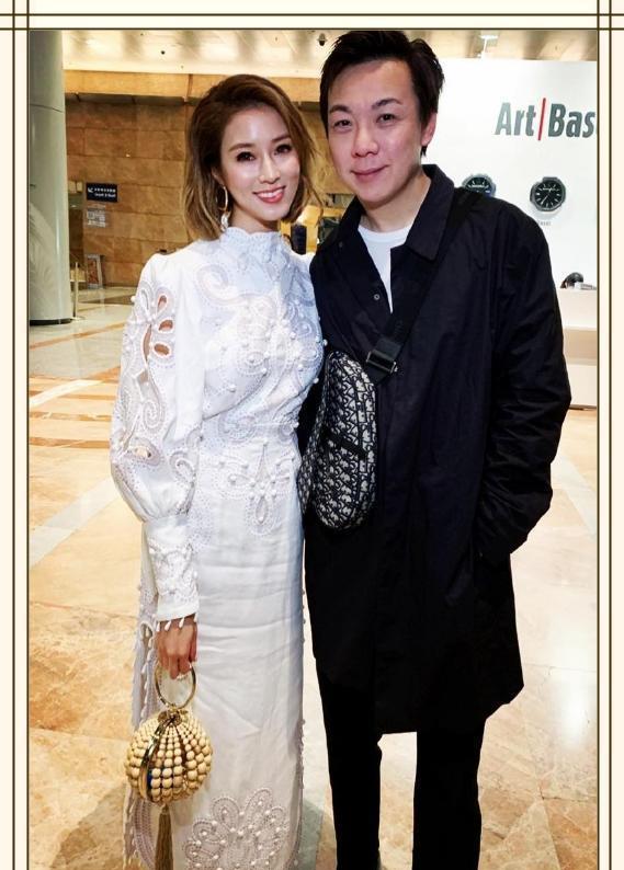 徐子淇气质真好!顶一头油腻中分发也能美炸天,难怪李家诚宠上天