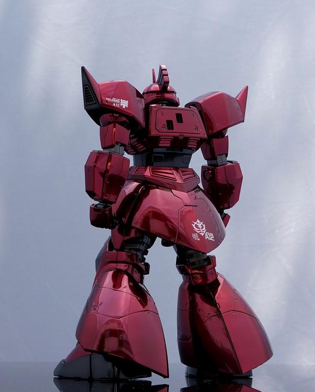 经典机体回顾mg1100电镀夏亚专用座驾们