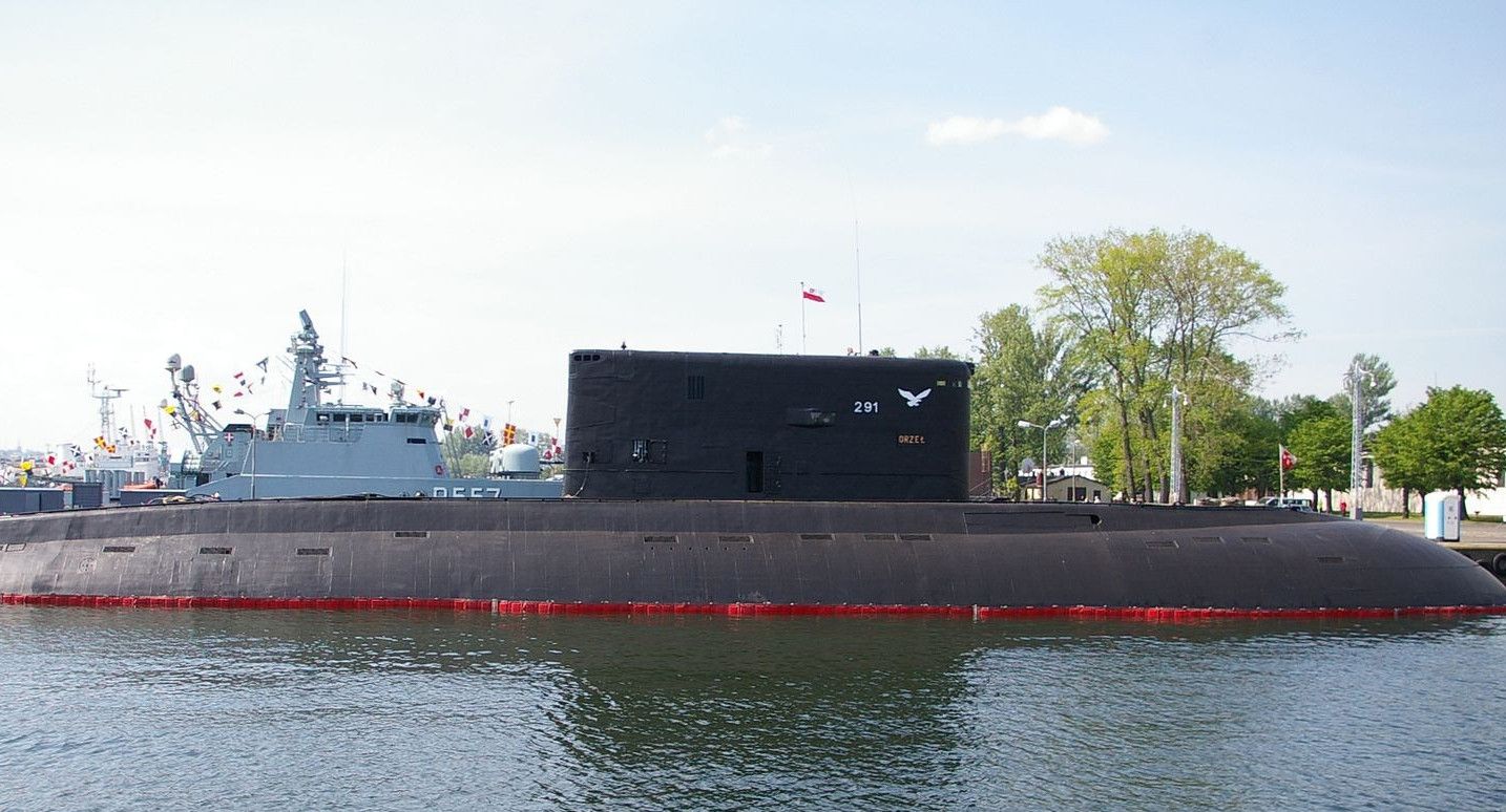 波兰海军唯一的"基洛"级潜艇——877e型"鹰"号