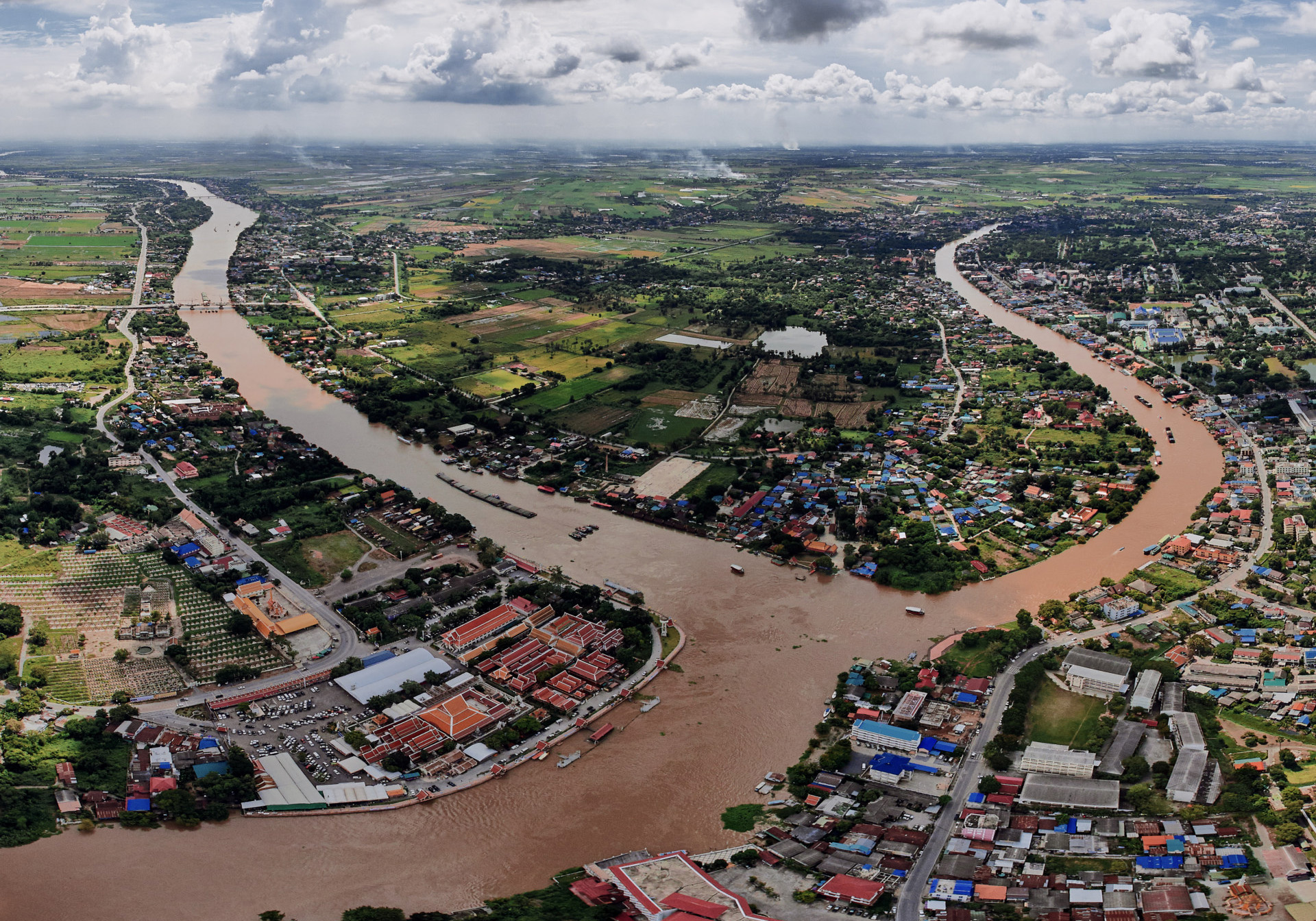 湄公河平原河流流向图片