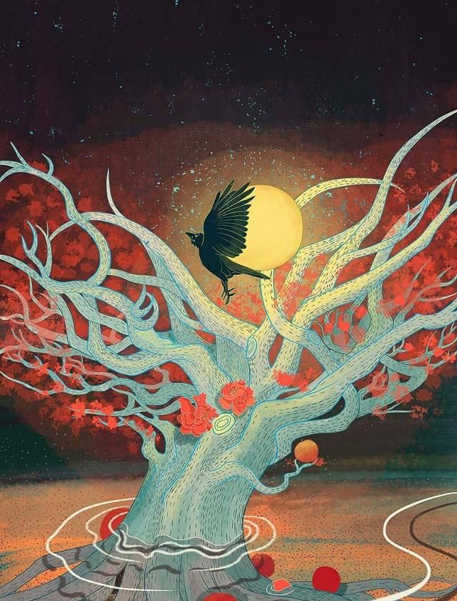上古奇书《山海经》,记载通天神树,与北欧神话“世界树”一致?|山海经|神树|世界树_新浪新闻
