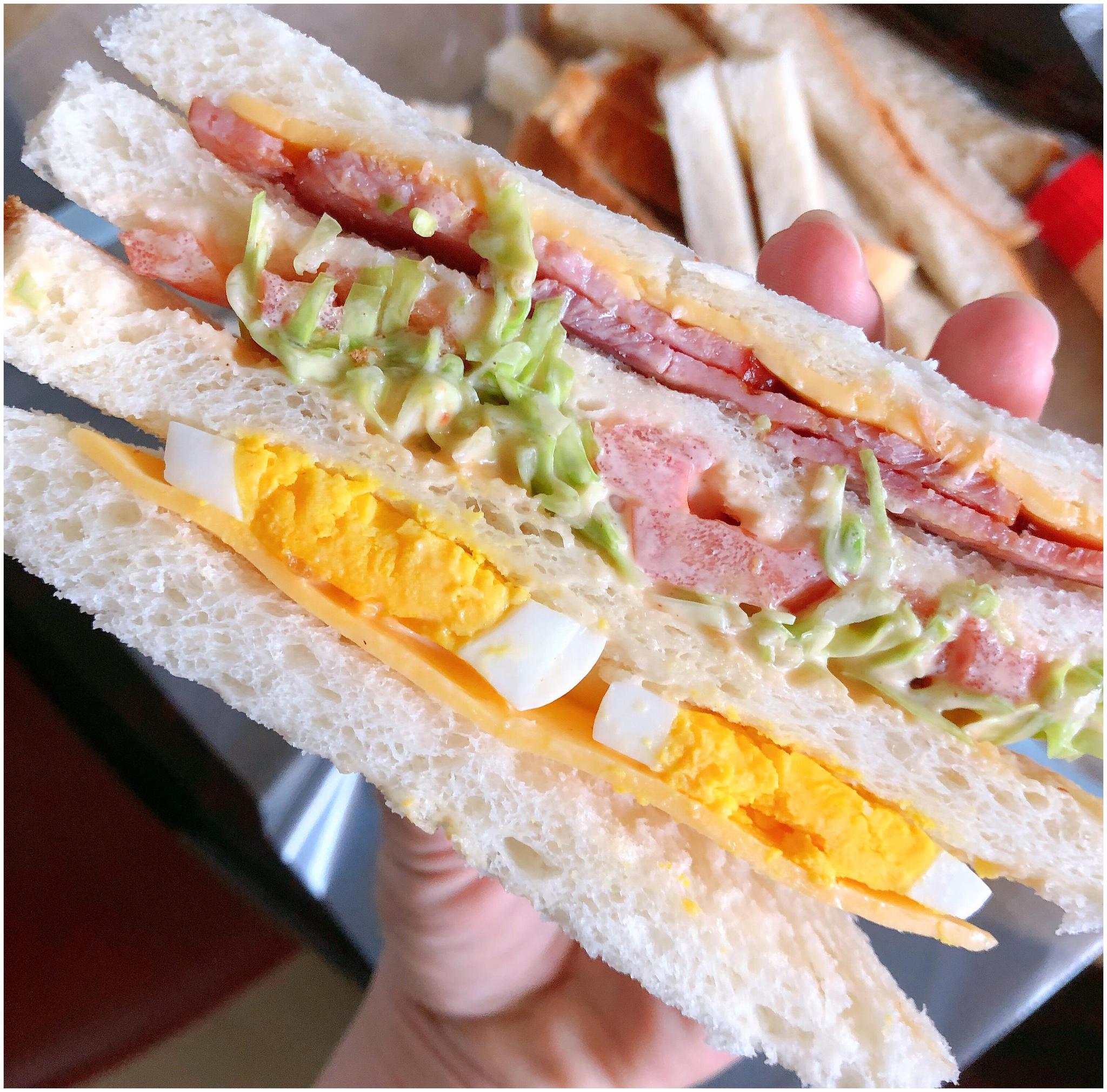 减肥最爱三明治