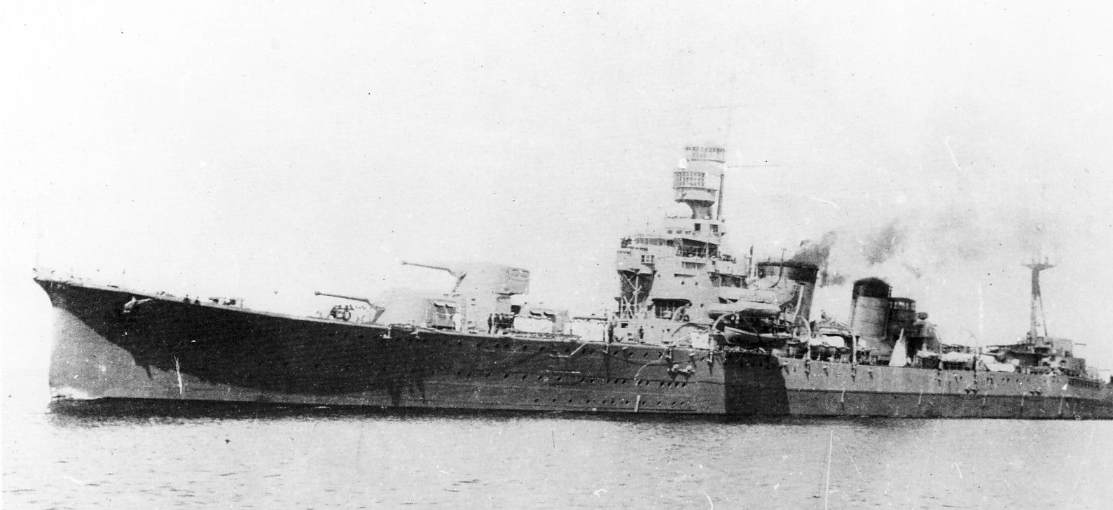 1926年旧日本海军第一型重巡洋舰——“古鹰”级重巡洋舰|所罗门群岛|重巡洋舰|海军_新浪新闻