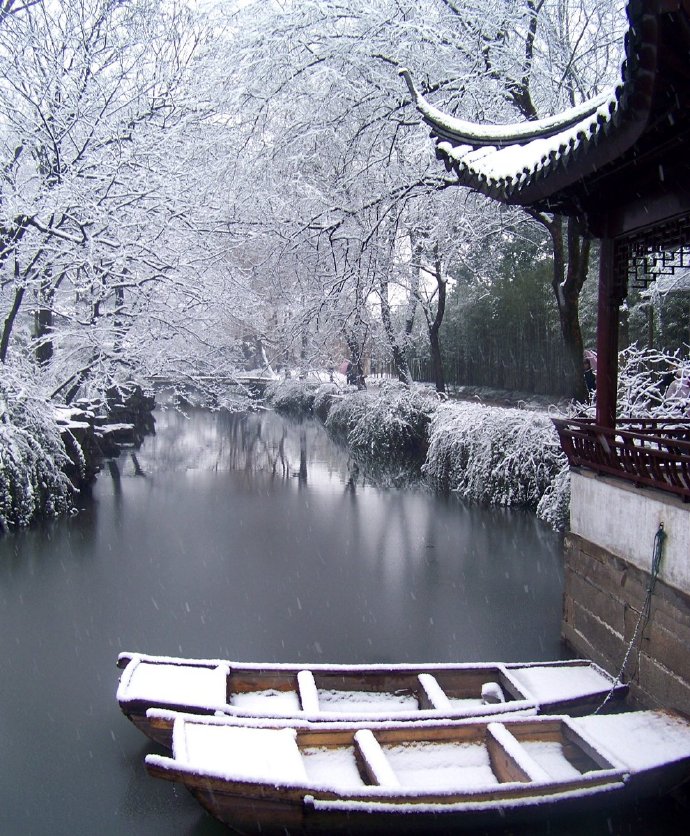 微风吹冻叶,馀雪落寒枝