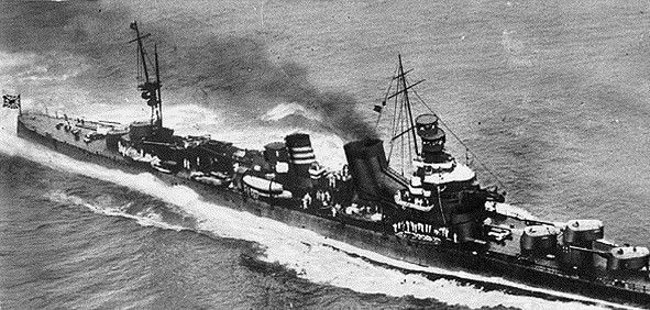 1926年旧日本海军第一型重巡洋舰——“古鹰”级重巡洋舰|所罗门群岛|重巡洋舰|海军_新浪新闻