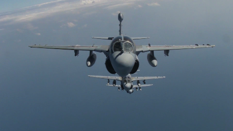 美国海军陆战队最后一批ea-6b电子战飞机将退役