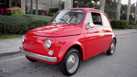 1971款 菲亚特 500 红色