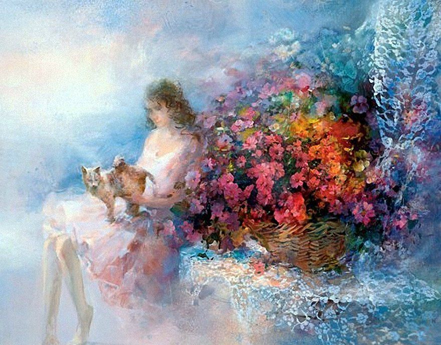 世界公认的印象派水彩大师荷兰天才画家willemhaenraets