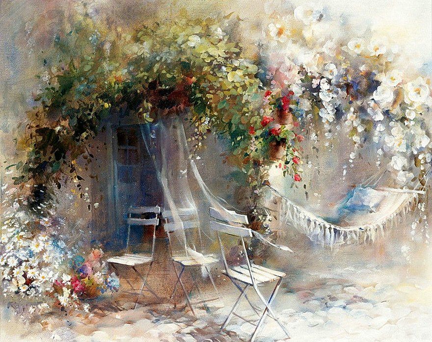 世界公认的印象派水彩大师:荷兰天才画家willem haenraets