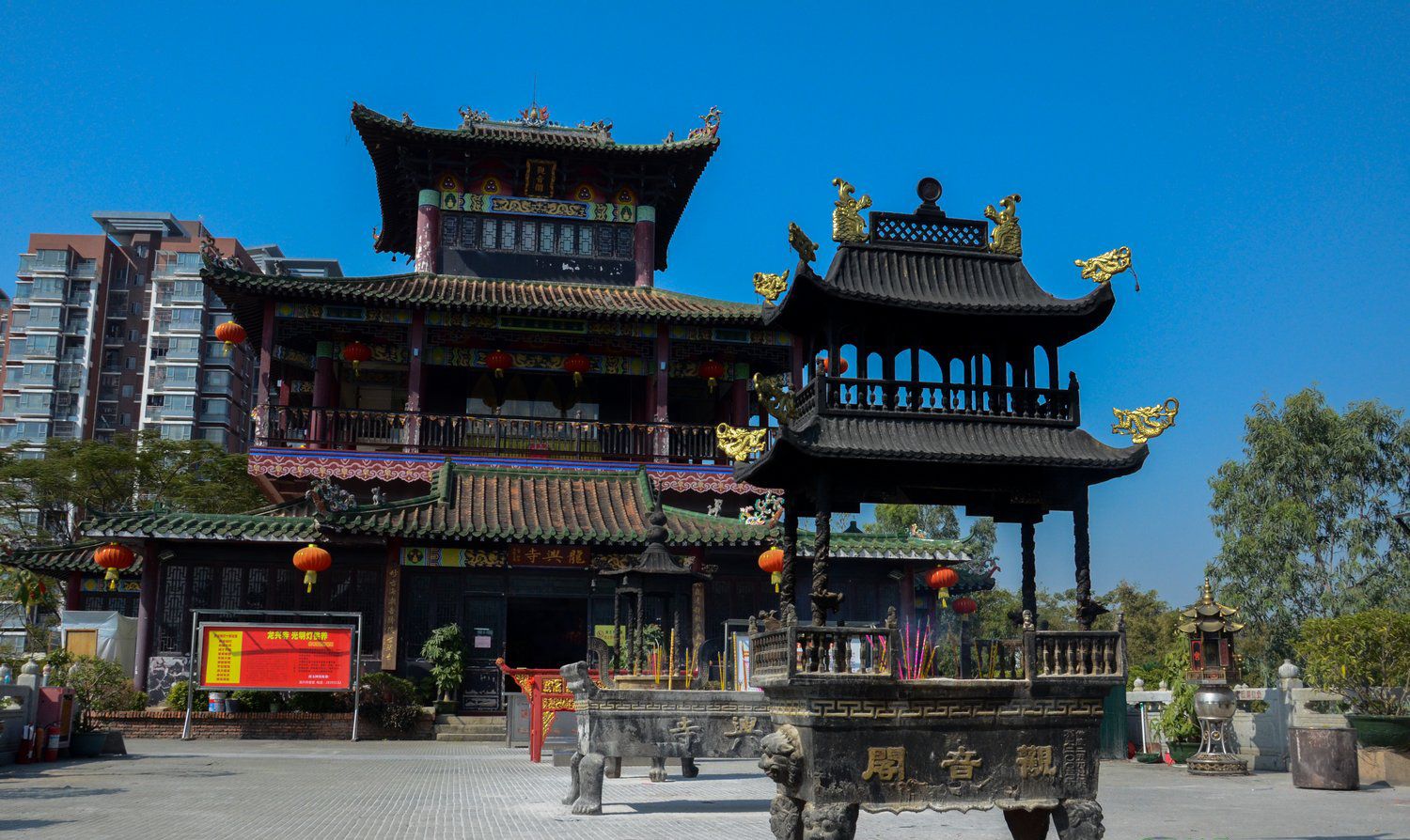 广东深圳龙岗龙园风景实拍