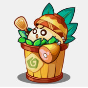 饭桶菌挖小白菜