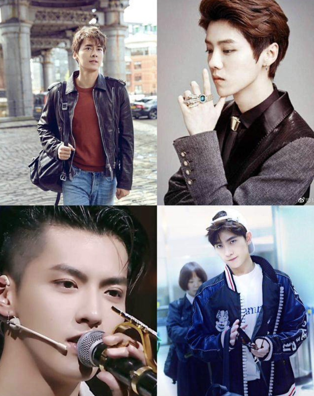 娱乐圈新"四大流量小生"名单出炉,鹿晗大黑大糊竟然都能扛住?