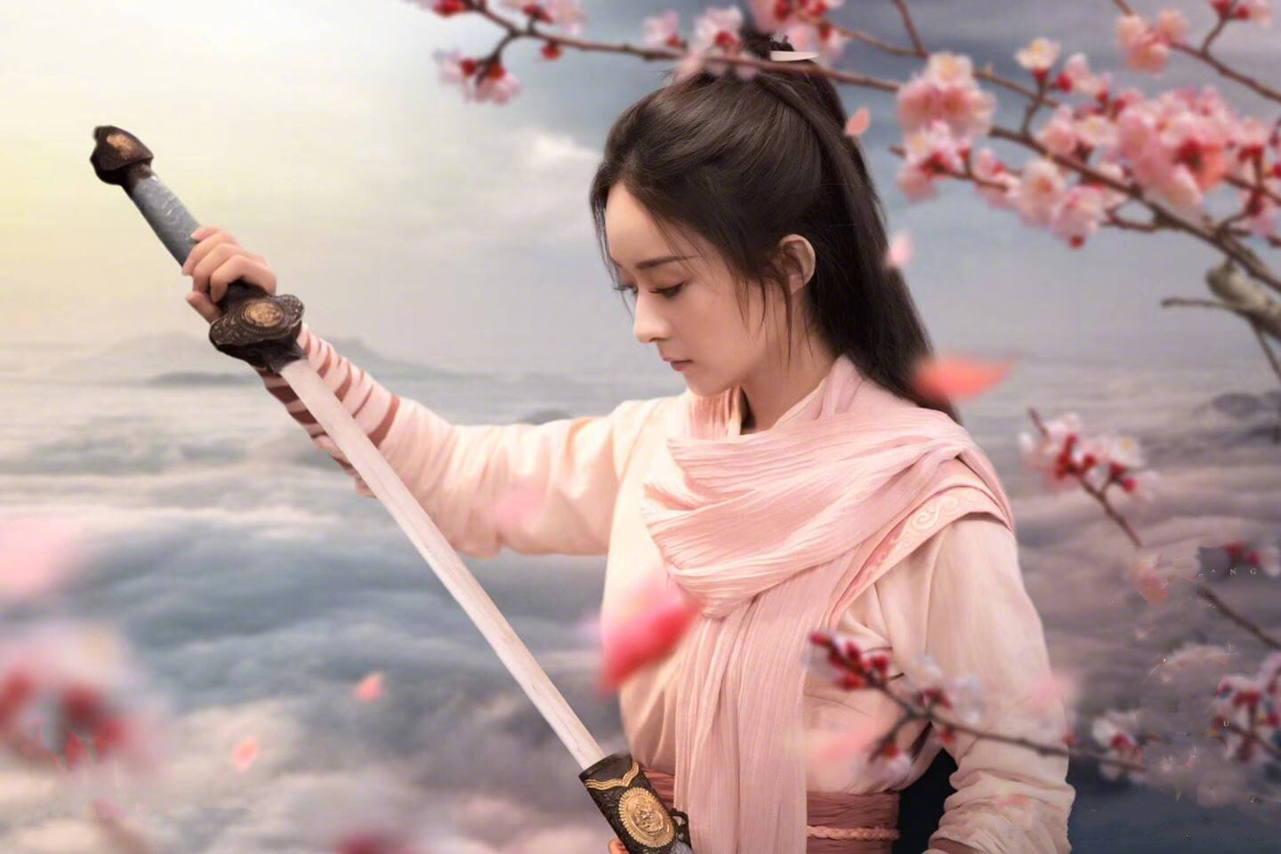 林更新赵丽颖《忘忧酒馆叁》,桃花树下,笑忘红尘|林更新|赵丽颖|桃花