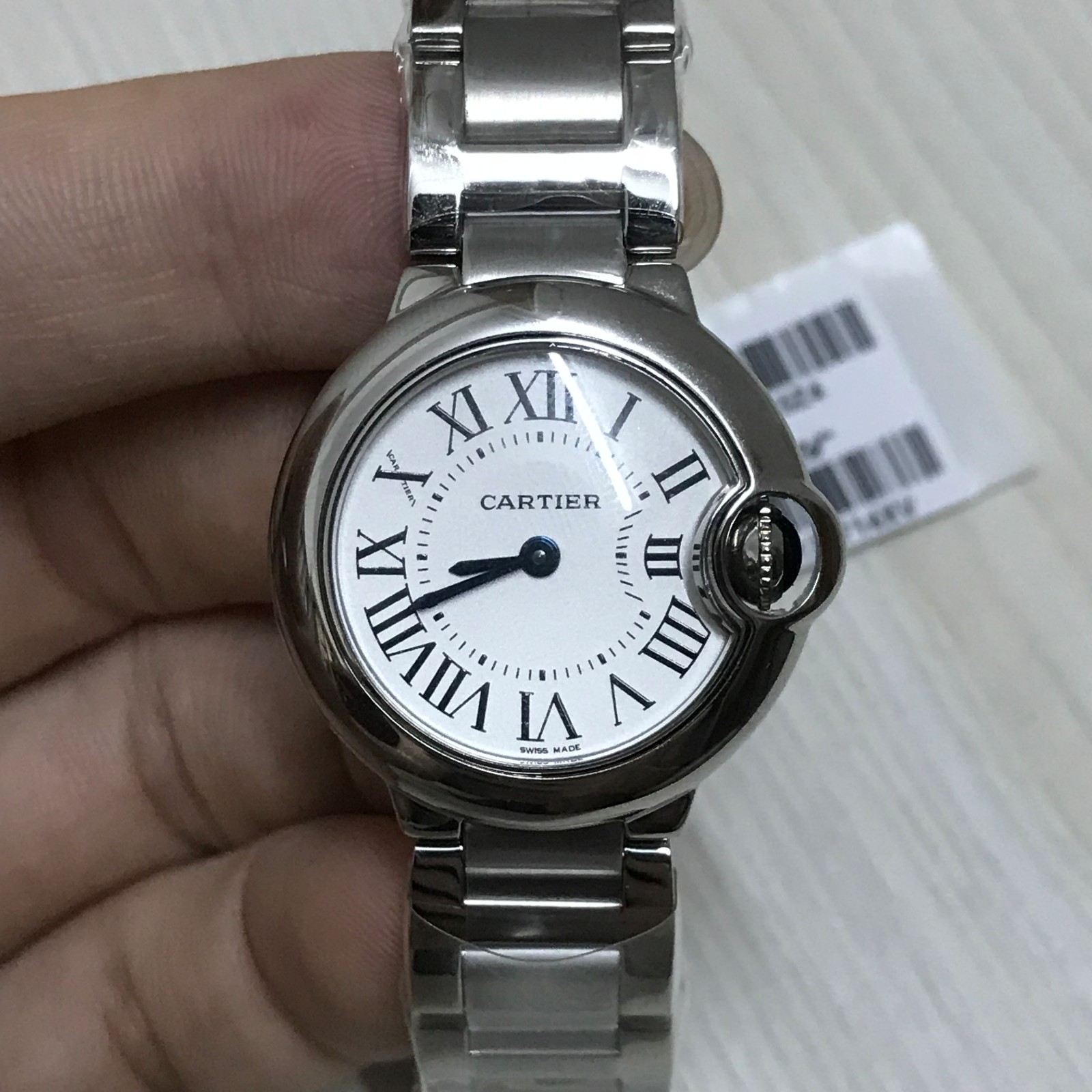 v6卡地亚蓝气球28mm女款ballonbleu