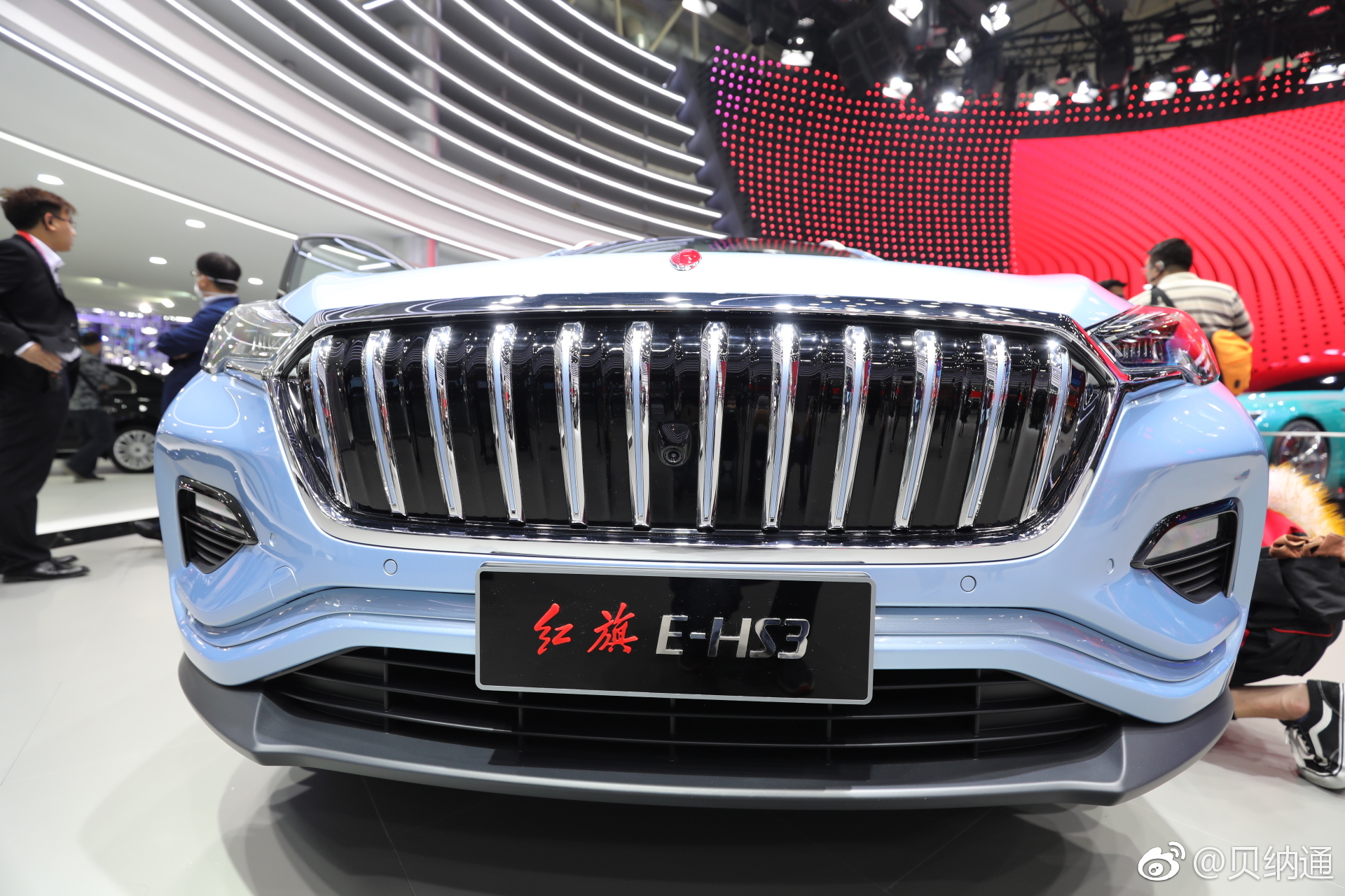 红旗轿车这次车展展出的新车型还是很有亮点的