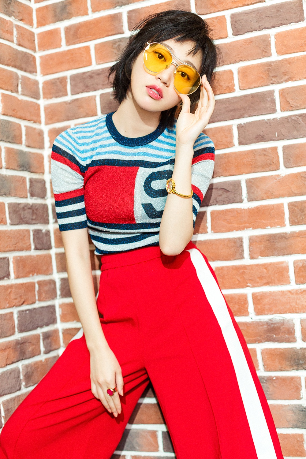 陈昊明写真不仅是出席活动时的时尚精致,陈昊明私服穿搭也同样值得