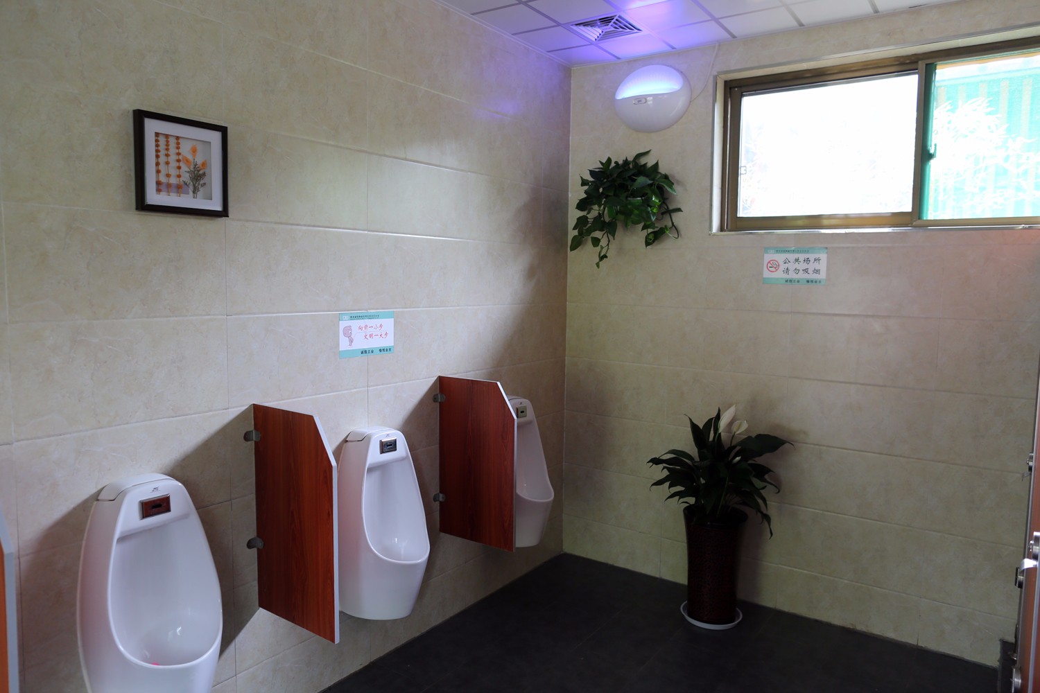 厕所内部,几乎没有一丝异味,档次可媲美星级酒店.