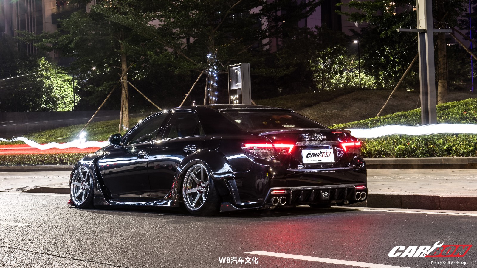 63拍车:一台帅到掉渣的改装锐志