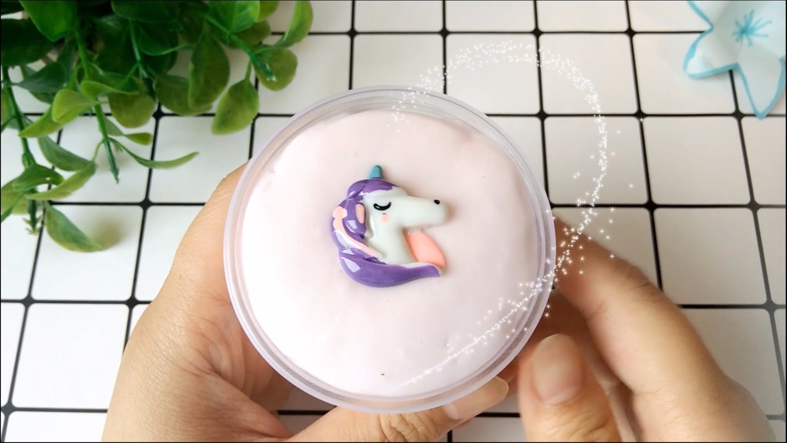 无硼砂无刮胡泡,教你用自制泡泡做棉花泥,还是珠光色的