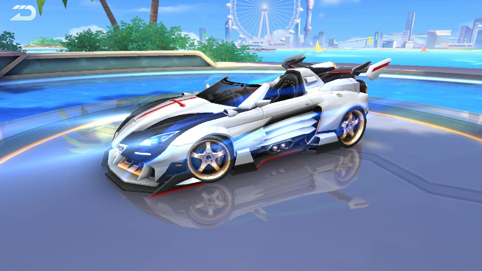 手游qq飞车工坊打造特效赛车30s氮气特性让你赢在起点线