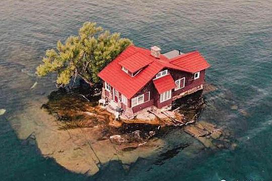 世界上最小的岛,被称做龟仙人住所,从来不被海水淹|龟仙人|岛屿|动漫