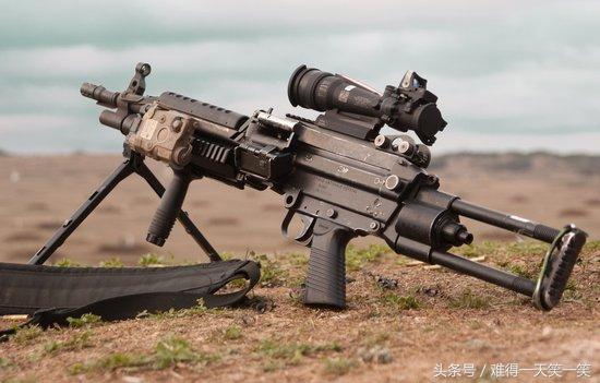 6.m249班用机枪hk21通用机枪系列是g3步枪的机枪型号,发射7.
