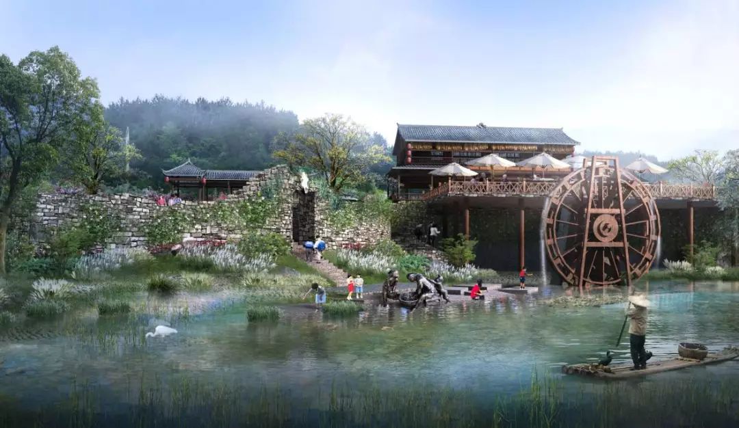 案例分享】山水苗寨新空间 坚持文化与乡土性完美融合|山水|苗寨|景观