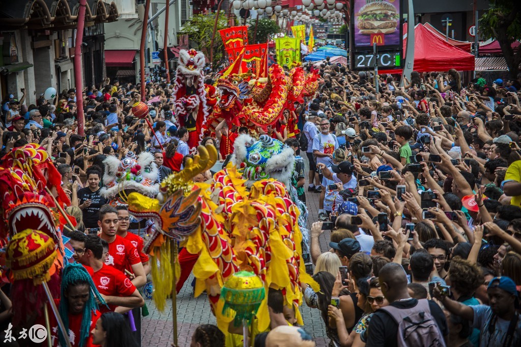 巴西圣保罗,人们在欢度中国新年|圣保罗|巴西|东方_新浪新闻